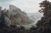 John William Edy Valley in Heliesund oil on canvas